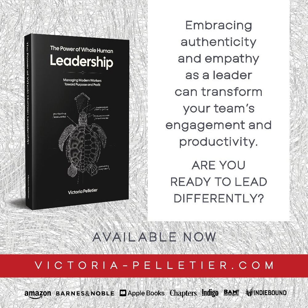New Signed by the Author Leadership Book: The Power of Whole Human Leadership